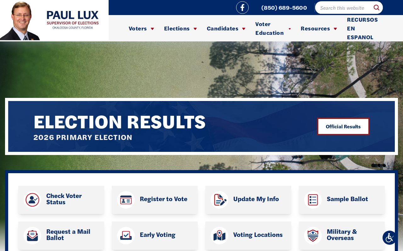 Crestview residents directory Okaloosa voter lookup